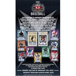 2021 Leaf Valiant Baseball Hobby Box