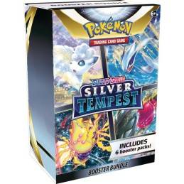 Pokemon Sword and Shield Silver Tempest Bundle Booster Pack Box