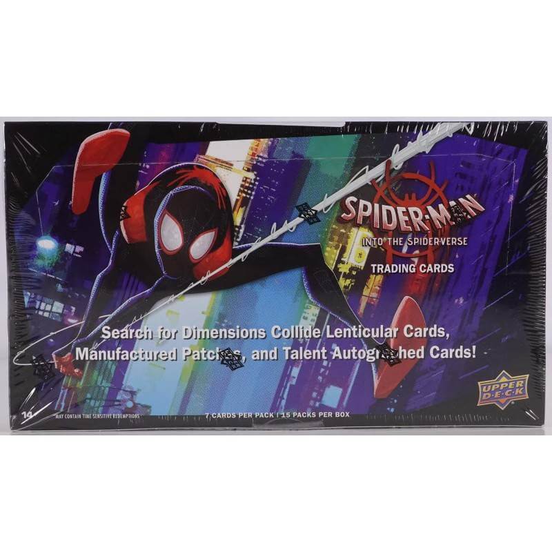 Marvel Spider-Man Into the Spider-Verse Trading Cards Box - Canada Card World