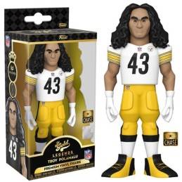 Funko Gold NFL Legends Troy Polamalu Chase Premium Vinyl Figure