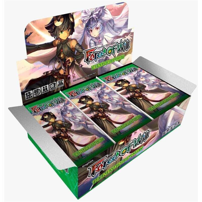 Force of Will Hero Cluster The Underworld of Secrets Booster Box