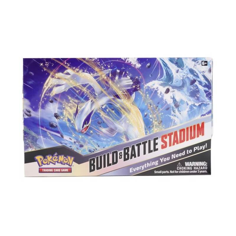 Pokemon Sword and Shield Silver Tempest Build and Battle Stadium Box