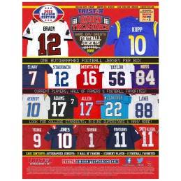 2022 TriStar Game Day Greats Autographed Football Jersey Season Edition Hobby Box - Canada Card World