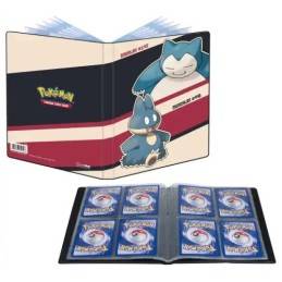 Ultra Pro Pokemon 4 Pocket Portfolio Snorlax and Munchlax Pokemon - 1