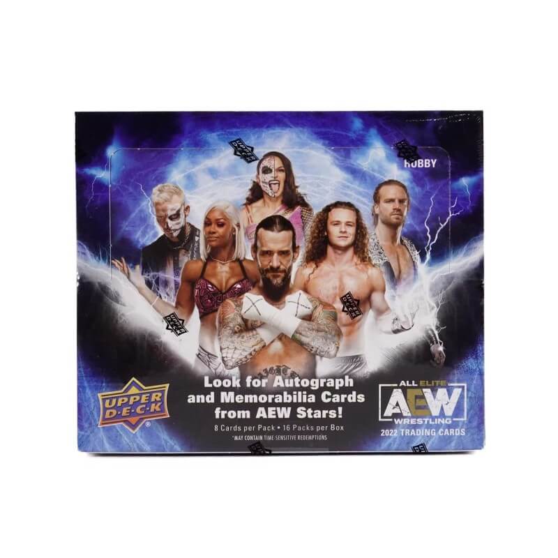 2022 Upper Deck All Elite Wrestling AEW Hobby Box