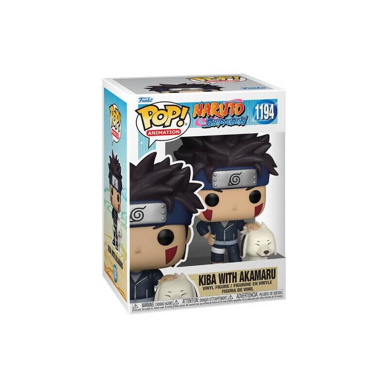 POP! Anime Naruto Kiba with Akamaru Vinyl Figure