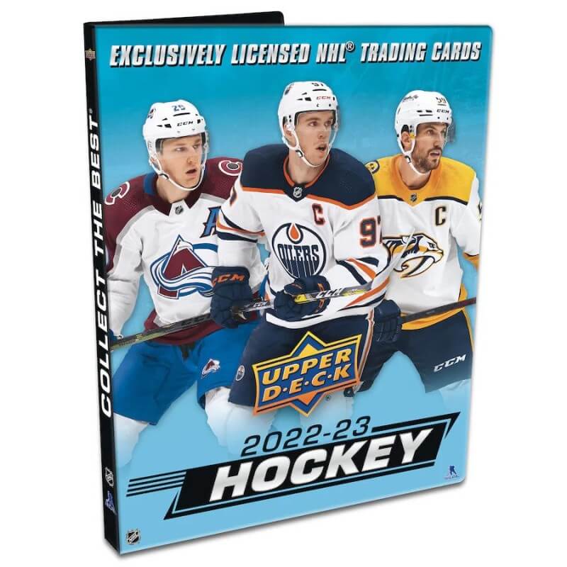 2022-23 Upper Deck Series 1 Hockey Starter Binder Kit