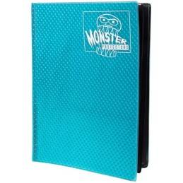 Monster Protector Holo Aqua Blue 9-Pocket Binder