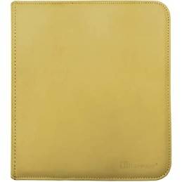 Ultra Pro Vivid 12-Pocket Zippered PRO-Binder - Yellow