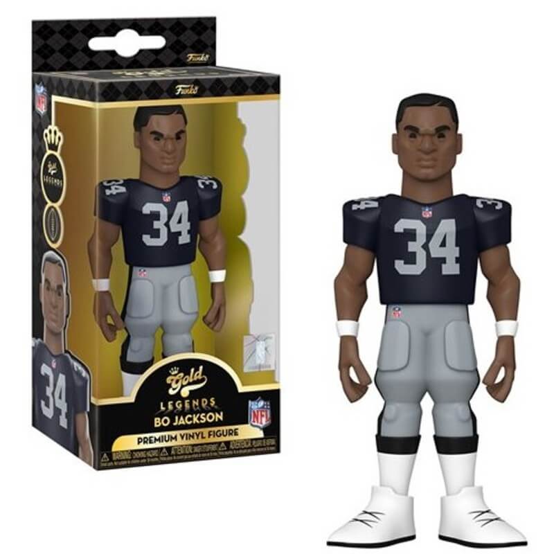 Funko Gold NFL Legends Bo Jackson Premium Vinyl Figure