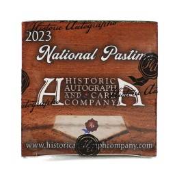 2023 Historic Autographs National Pastime Baseball Hobby Box