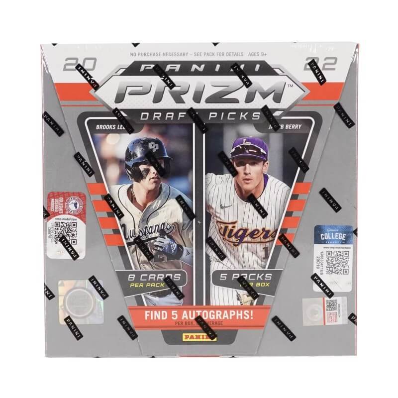 2022 Panini Prizm Draft Picks Baseball Hobby Box