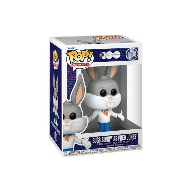 POP! Warner Brothers 100th Anniversary Bugs Bunny as Fred Vinyl Figure