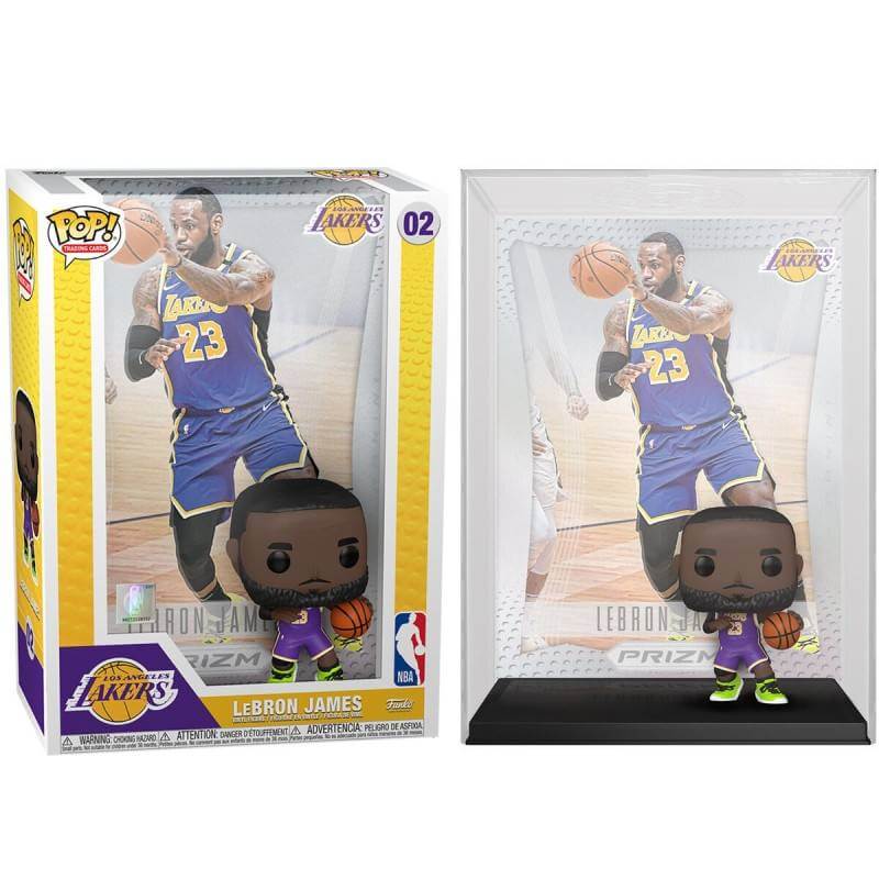 POP! NBA Trading Cards Lebron James Prizm Vinyl Figure