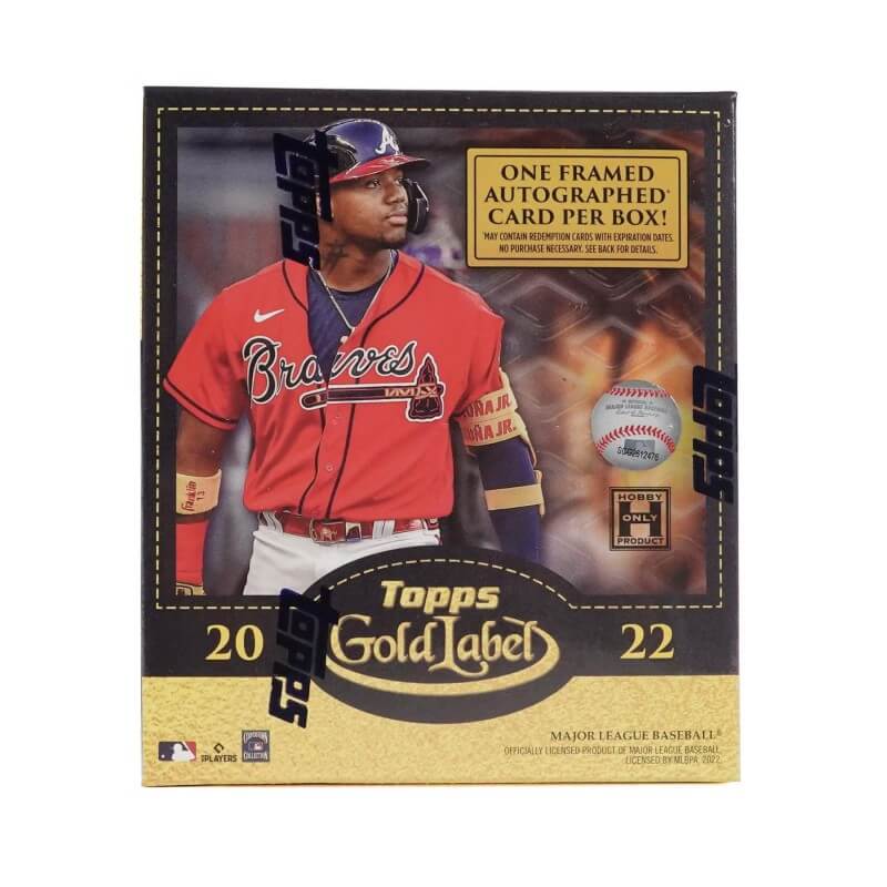 2022 Topps Gold Label Baseball Hobby Box Canada Card World