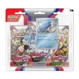 Pokemon Scarlet and Violet Base Set 3 Pack Blister - Dondozo - Canada Card World