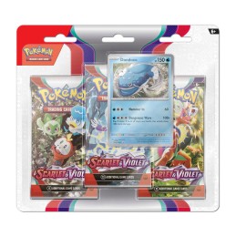 Pokemon Scarlet and Violet Base Set 3 Pack Blister - Dondozo