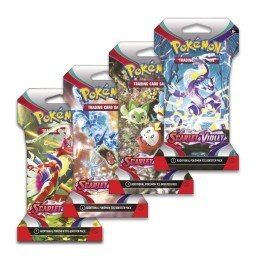 Pokemon Scarlet and Violet Base Set Sleeved Booster Pack - Lot of 24