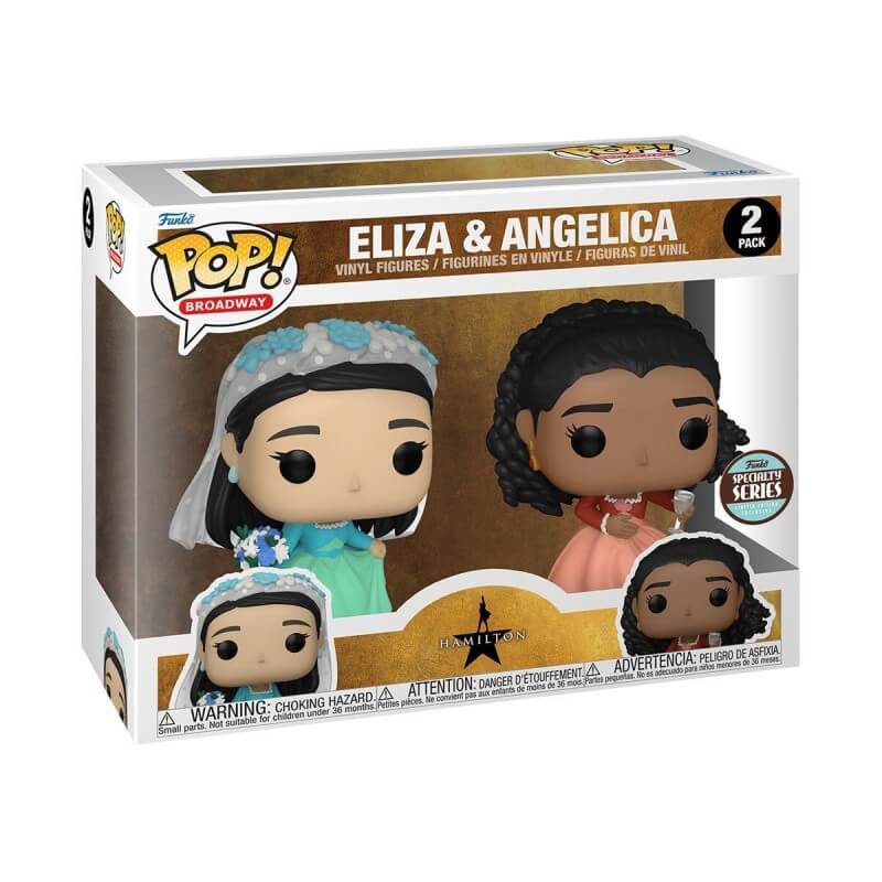 POP! Broadway Eliza and Anjelica Two Pack Special Edition Vinyl Figure