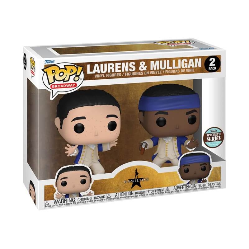 POP! Broadway Laurens and Mulligan Two Pack Special Edition Vinyl Figure