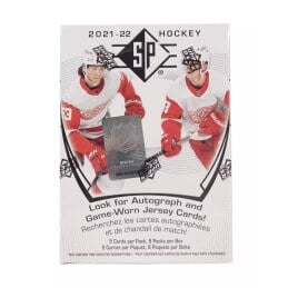 2021-22 Upper Deck SP Hockey Blaster Box