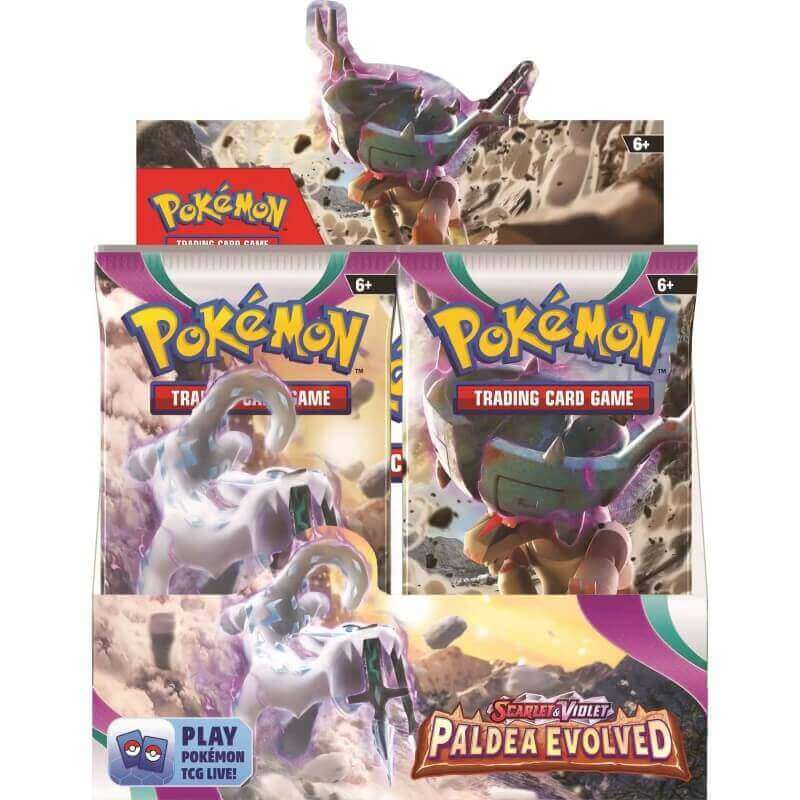 Pokemon Scarlet and Violet Paldea Evolved Booster Box