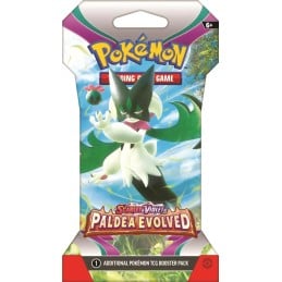 Pokemon Scarlet and Violet Paldea Evolved Sleeved Booster Pack - Lot of 24