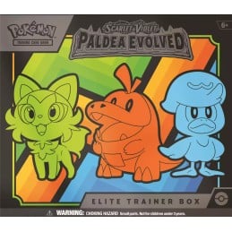 Pokemon Scarlet and Violet Paldea Evolved Elite Trainer Box