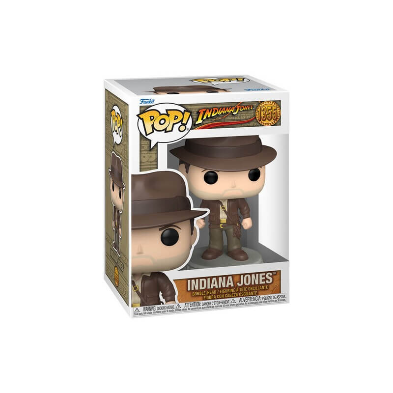 POP! Movies Indiana Jones Indiana Jones with Jacket Vinyl Figure