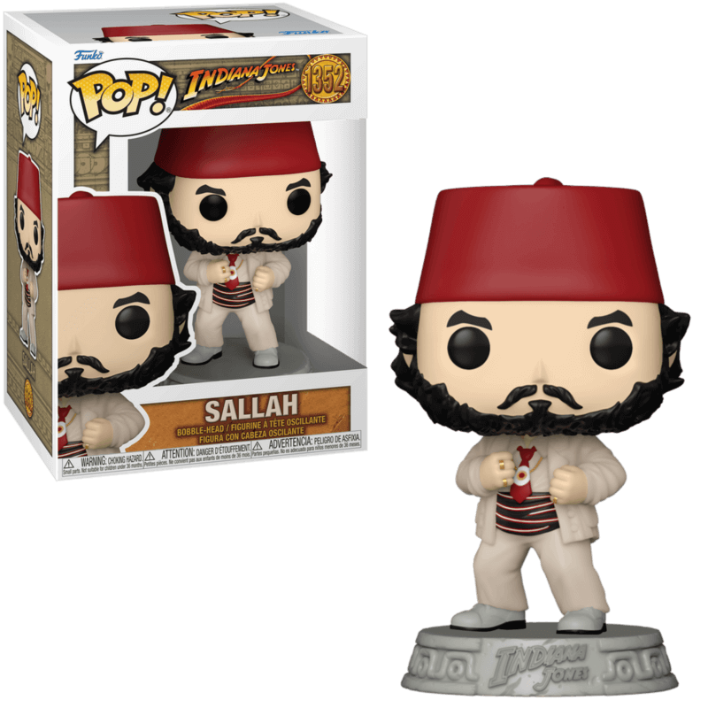 POP! Movies Indiana Jones Sallah Vinyl Figure