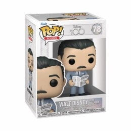 POP! Disney 100th Anniversary Walt Disney with Magazine Vinyl Figure