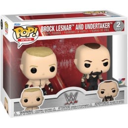 POP! WWE Brock Lesnar and Undertaker Vinyl Figure