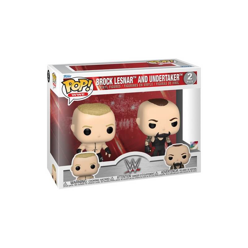 POP! WWE Brock Lesnar and Undertaker Vinyl Figure