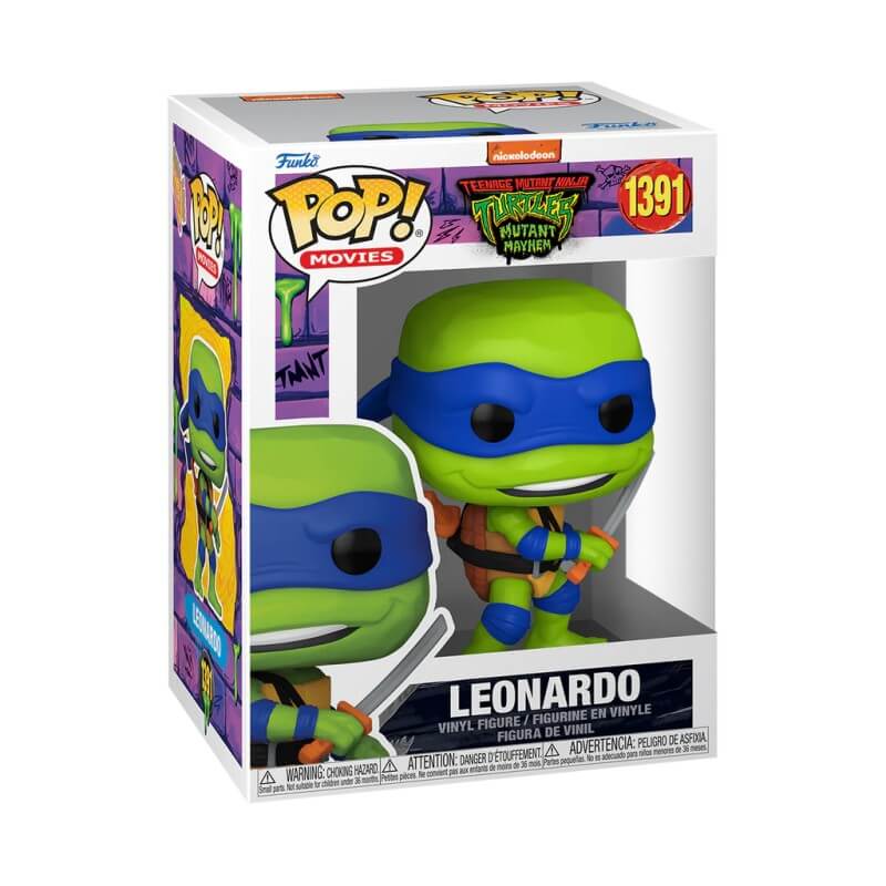 POP! Teenage Mutant Ninja Turtles Leonardo Mutant Mayhem Vinyl Figure