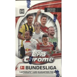 2022-23 Topps Chrome Bundesliga Soccer Hobby Box - Canada Card World