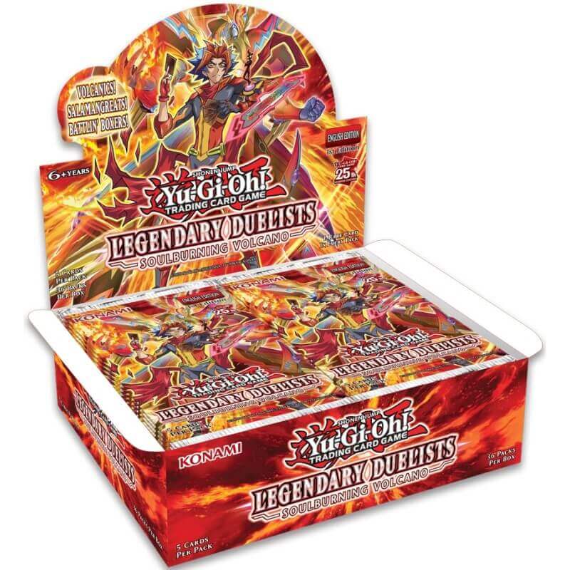 Yu-Gi-Oh Legendary Duelists Soulburning Volcano Booster Box