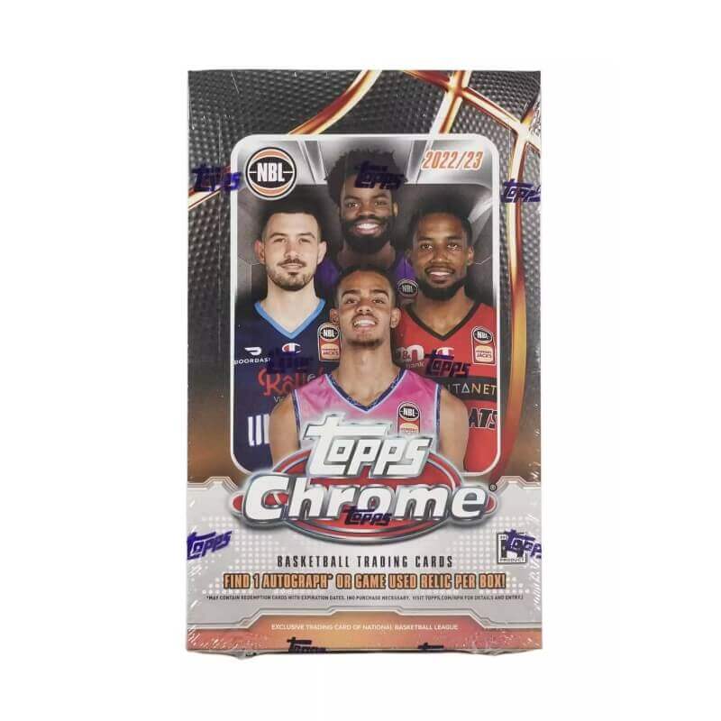 2022-23 Topps Chrome NBL Basketball Hobby Box