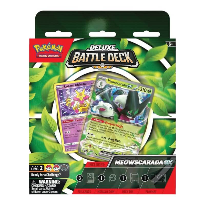 Pokemon Meowscarada ex Deluxe Battle Deck Pokemon - 1