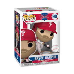 POP! MLB Philadelphia Phillies Bryce Harper White Vinyl Figure - Canada Card World