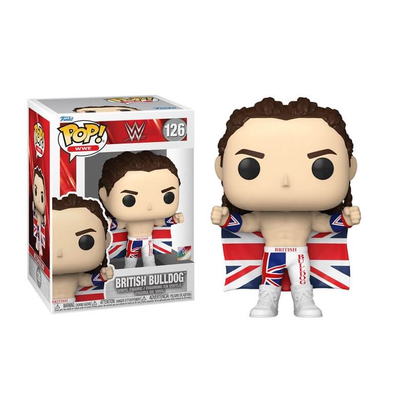 POP! WWE British Bulldog Vinyl Figure