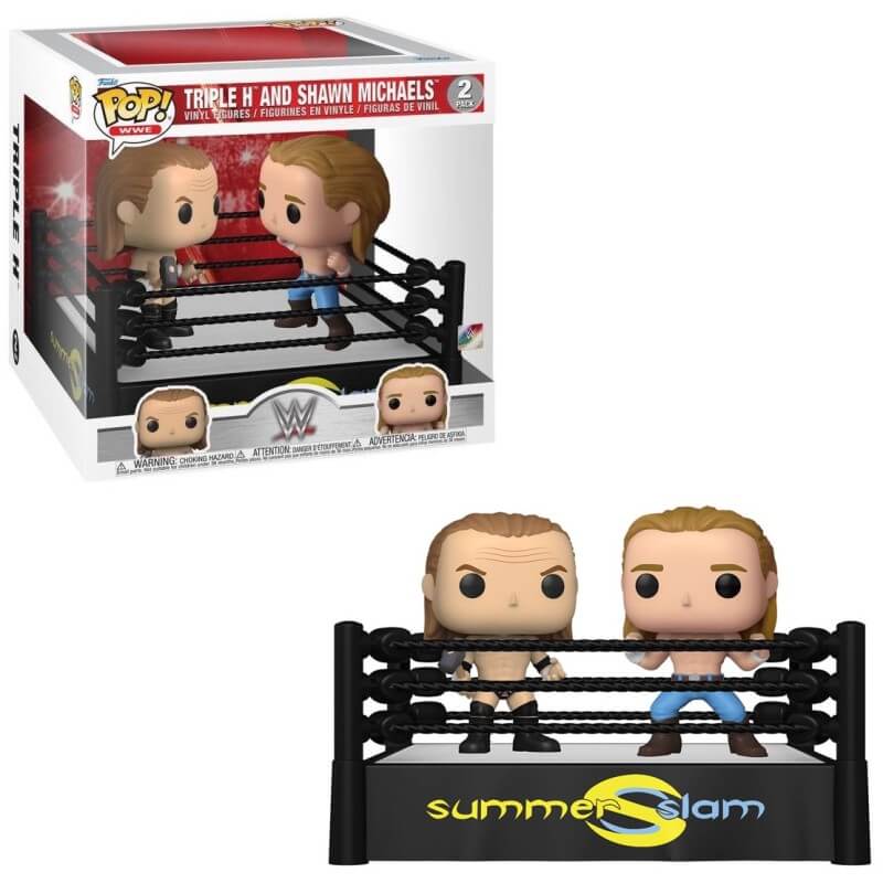 POP! WWE Moments Triple H vs Shawn Michaels Vinyl Figure