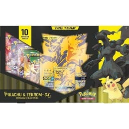 Pokemon Pikachu and Zekrom-GX Premium Collection Box - Canada Card World