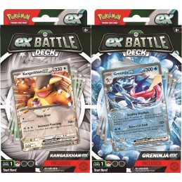 Pokemon Kangaskhan ex and Greninja ex Battle Decks - Set of 2