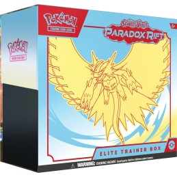 Pokemon Scarlet and Violet Paradox Rift Elite Trainer Box - Roaring Moon - Canada Card World
