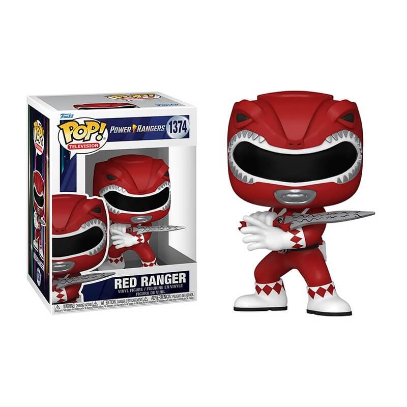 POP! Power Rangers Red Power Ranger Vinyl Figure