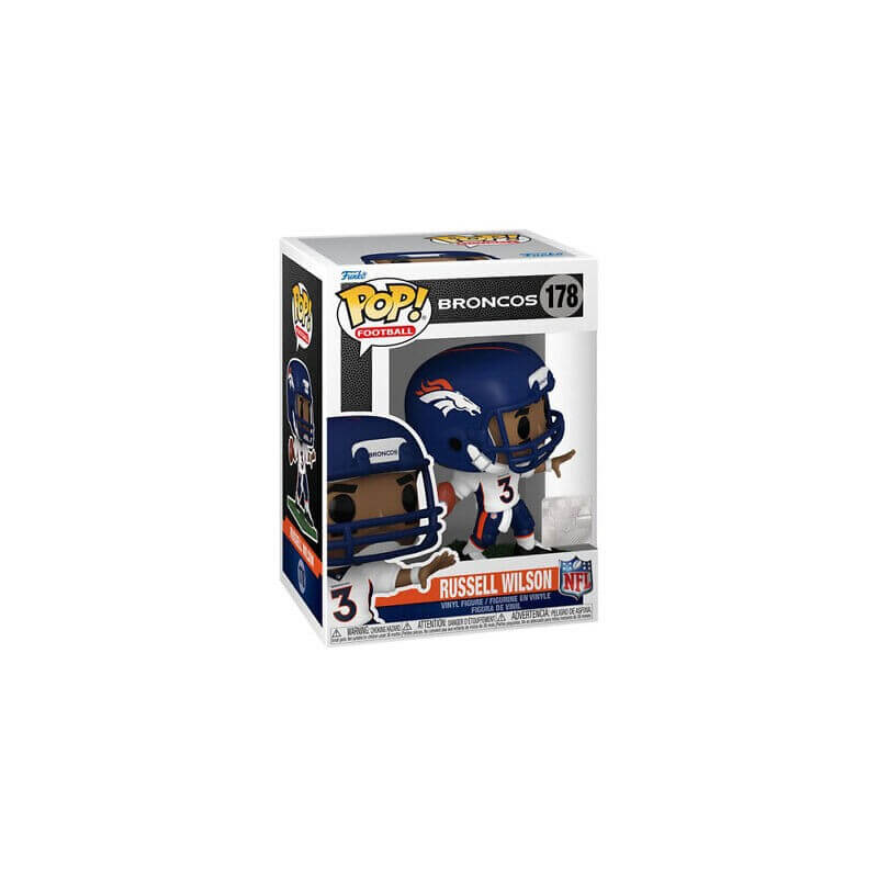 POP! NFL Russell Wilson Denver Broncos Vinyl Figure