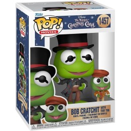 POP! Movies The Muppet Christmas Carol Bob Cratchit with Tiny Tim Vinyl Figure