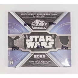 2023 Topps Star Wars Chrome Black Hobby Box - Canada Card World