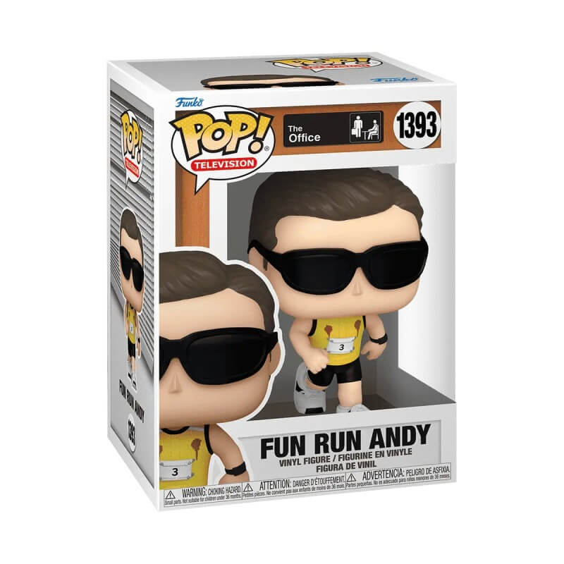POP! The Office Fun Run Andy Vinyl Figure