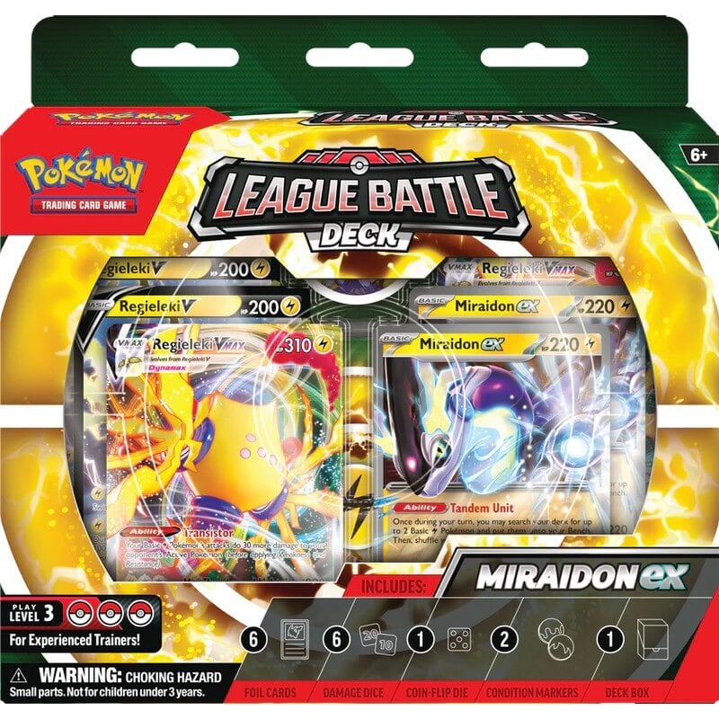 Pokemon Miraidon ex League Battle Deck